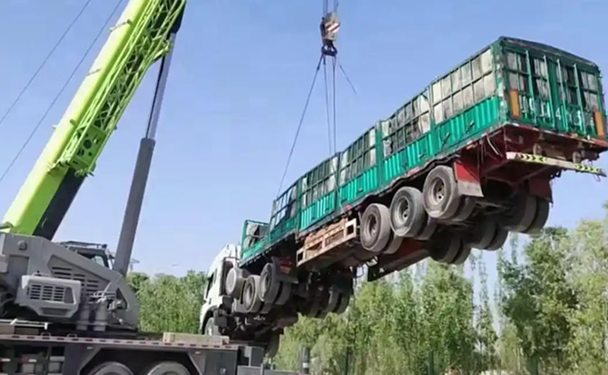 临邑道路脱困救援案例